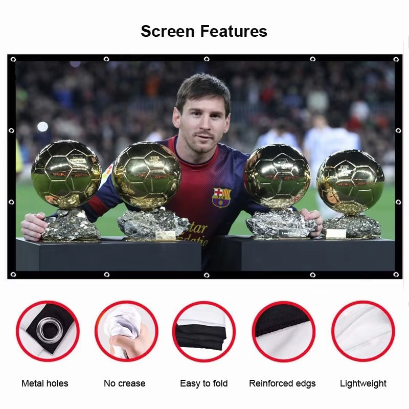 Pantalla para Proyeccion hasta 100"