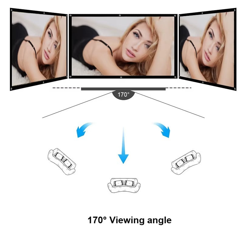 Pantalla para Proyeccion hasta 100"