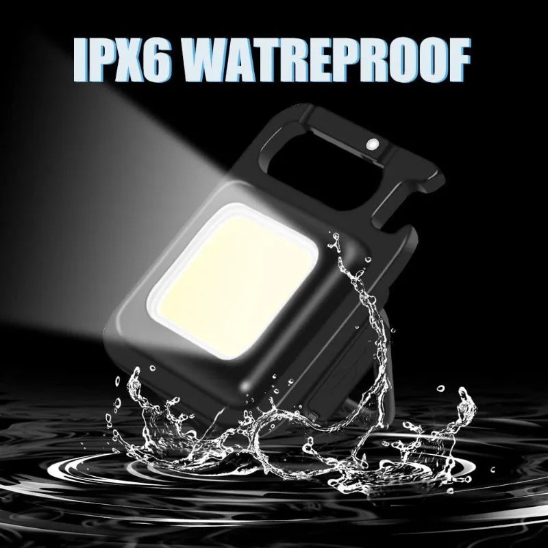 Mini Linterna Llavero Magnética COB