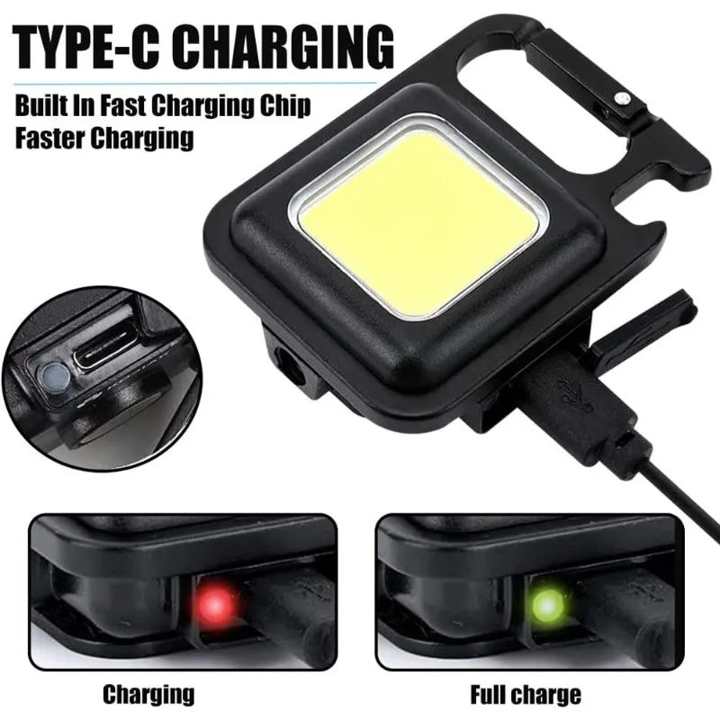 Mini Linterna Llavero Magnética COB