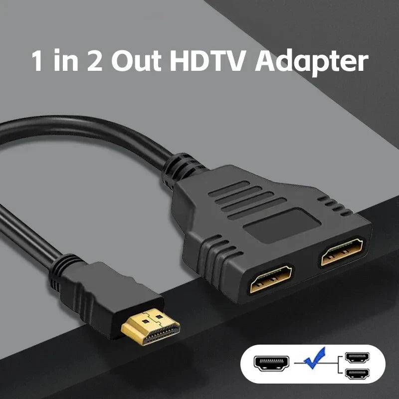 Splitter HDTV 1 a 2 (1080P)