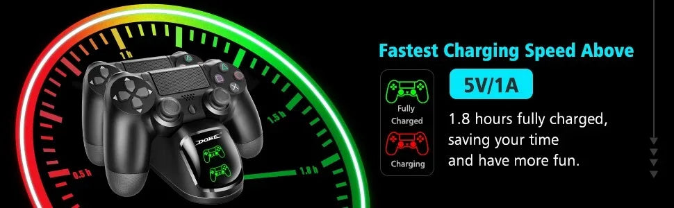 Dock de Carga Dual PS4 Pro/Slim