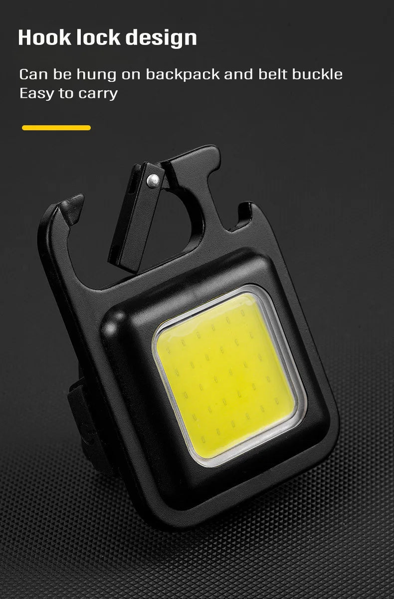 Mini Linterna Llavero Magnética COB