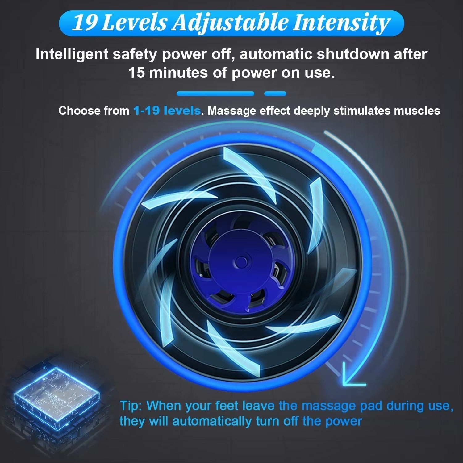 Kit Masajeador de Pies EMS + Electroestimulador Portátil Mariposa