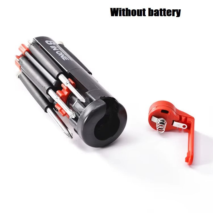 Destornillador  con Linterna 8 En 1